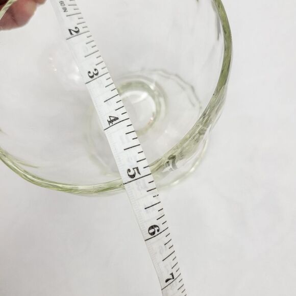 VINTAGE ✨️ Libbey Ribbed Pedestal Dish - Picture 3 of 4